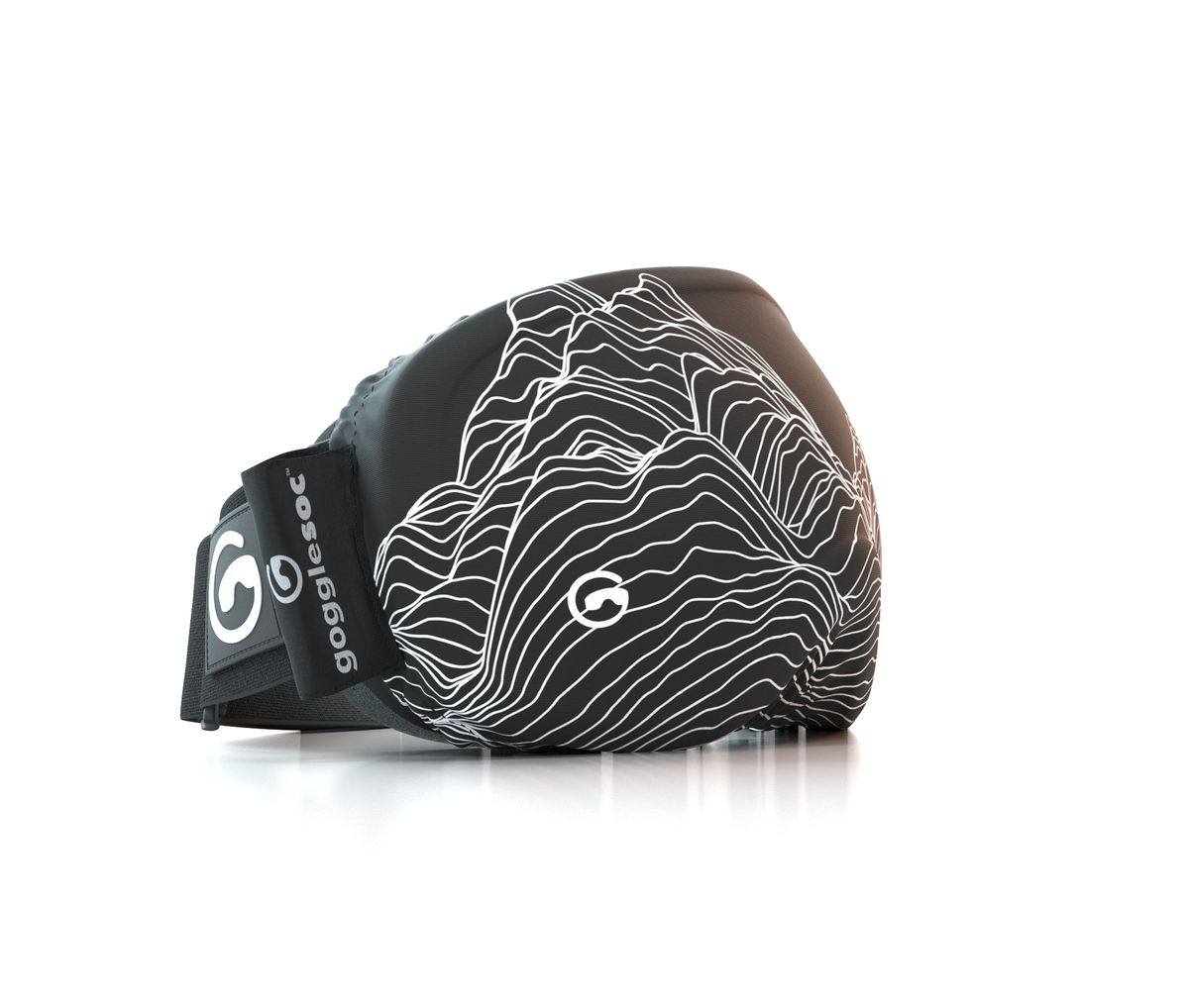 Created by GOGGLESOC APPAREL LIMITED, the contour lines soc is one of our signature gogglesoc's. The contour lines soc is available throughout Canada and North America from dedicated stockists or online.