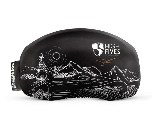 Created by GOGGLESOC APPAREL LIMITED, the ty turner high fives gogglesoc is one of our signature gogglesocs's. The ty turner high fives gogglesoc is available throughout Canada and North America from dedicated stockists or online.