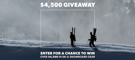 Win $4500 worth of winter gear 🎁