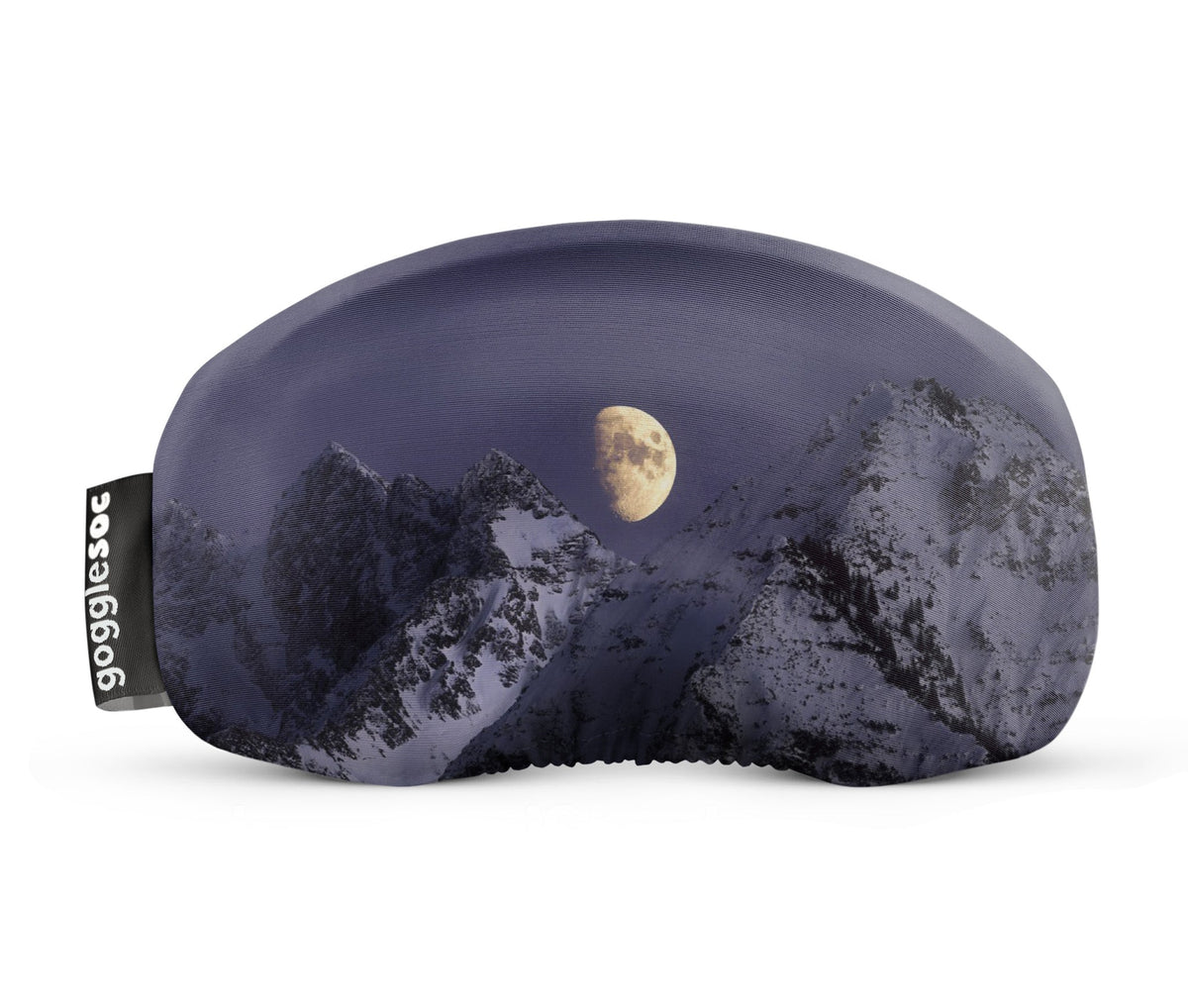 Created by GOGGLESOC APPAREL LIMITED, the rising moon soc is one of our signature gogglesoc's. The rising moon soc is available throughout Canada and North America from dedicated stockists or online.
