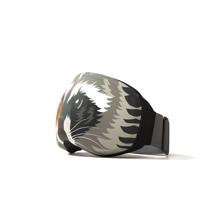 Created by GOGGLESOC APPAREL LIMITED, the rogue racoon pro soc is one of our signature gogglesoc pros's. The rogue racoon pro soc is available throughout Canada and North America from dedicated stockists or online.