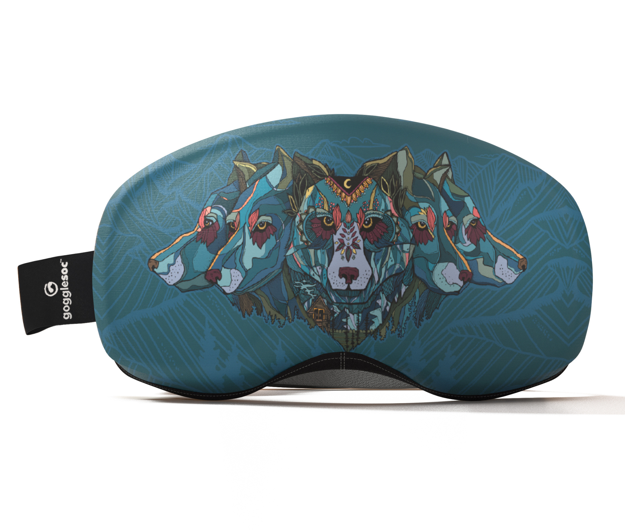 GOGGLESOC Custodia In Microfibra Per Occhiali Da Sci E Snowboard: Protegge E Pulisce Le Lenti. Lavabile In Lavatrice, Unisex Adulto. - 6