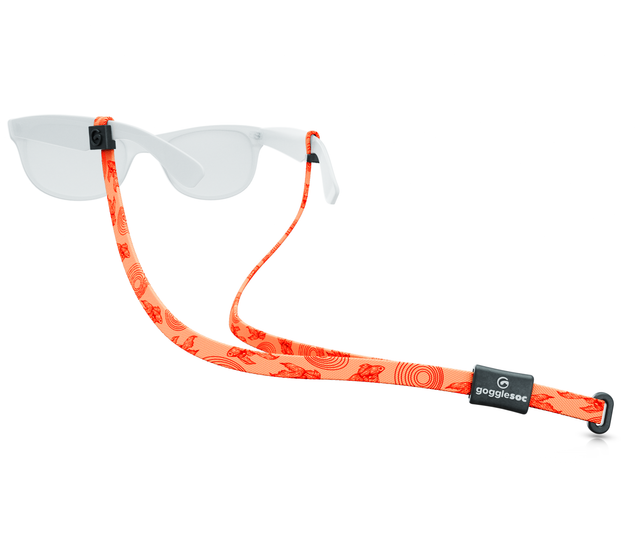 Created by GOGGLESOC APPAREL LIMITED, the goldfish sunnystring is one of our signature sunnystrings's. The goldfish sunnystring is available throughout Canada and North America from dedicated stockists or online.