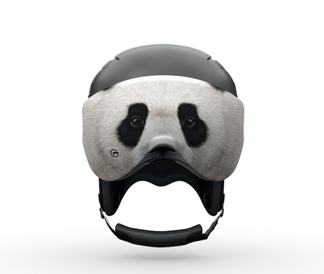 Created by GOGGLESOC APPAREL LIMITED, the panda visorsoc is one of our signature visorsoc's. The panda visorsoc is available throughout Canada and North America from dedicated stockists or online.